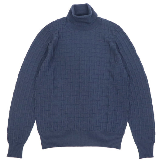 Drumohr（ドルモア）ニット タートルネック【ネイビー】国内正規品