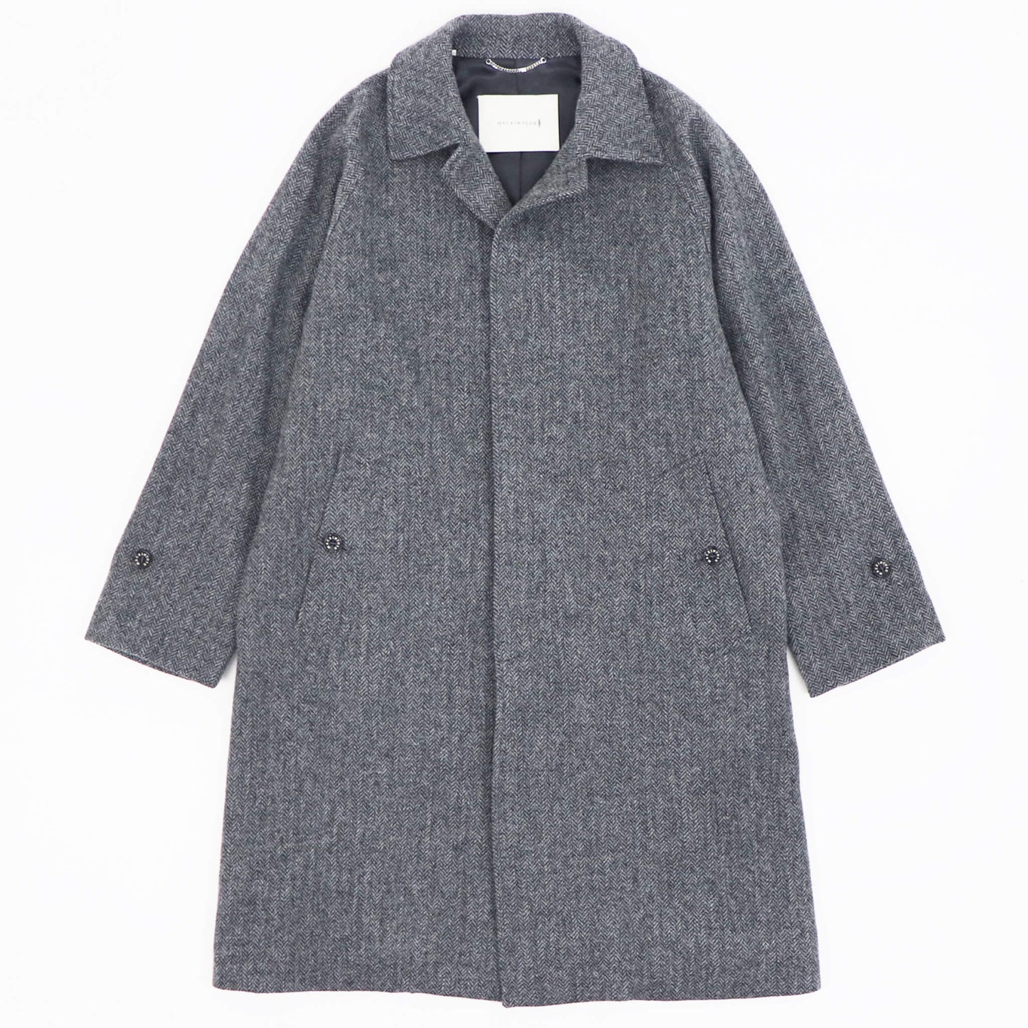 MACKINTOSH（マッキントッシュ）BELFORD / バルカラーコート グレー ヘリンボーン【グレー】国内正規品