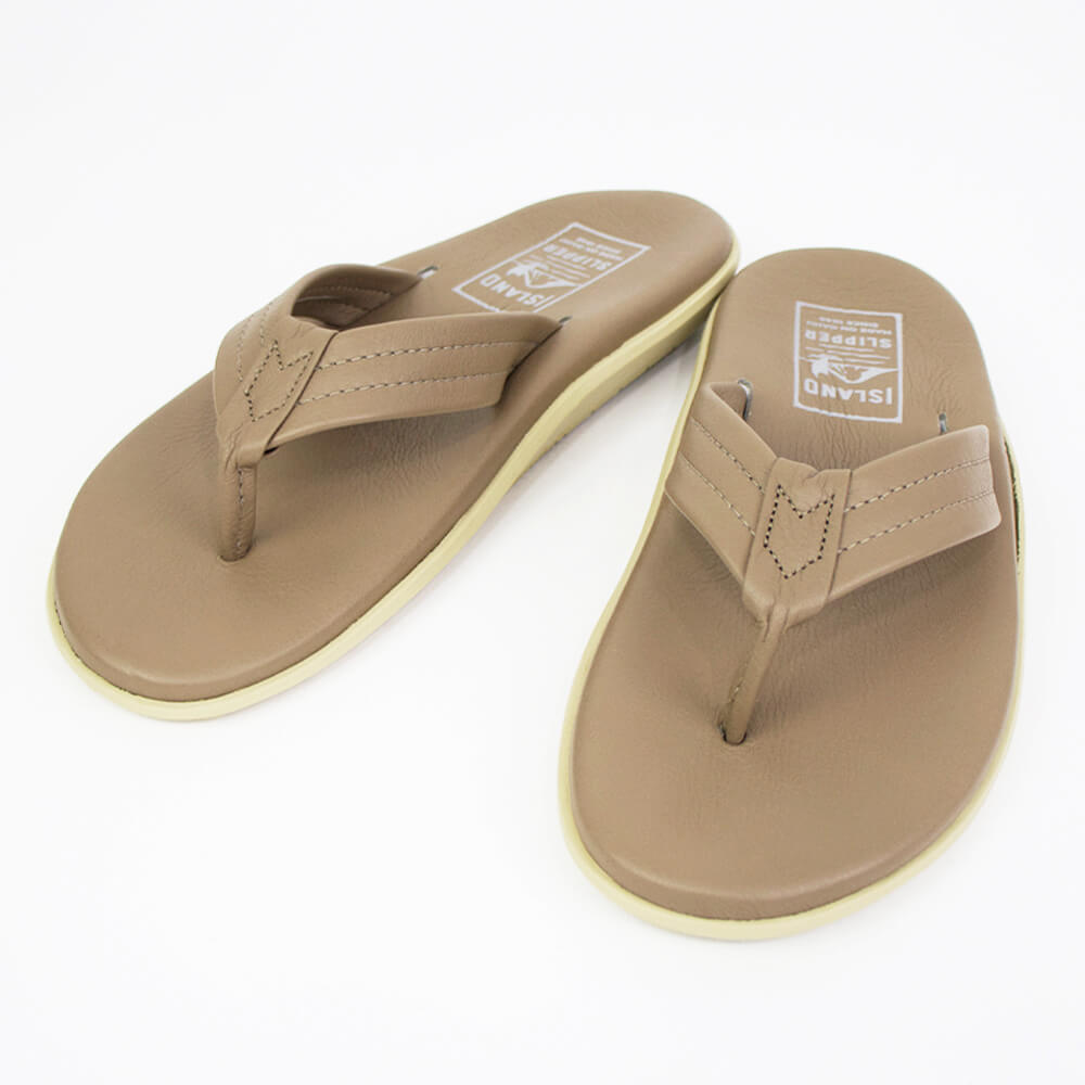 ISLAND SLIPPER（アイランドスリッパ）PT202 レザー トングサンダル【トープ】国内正規品
