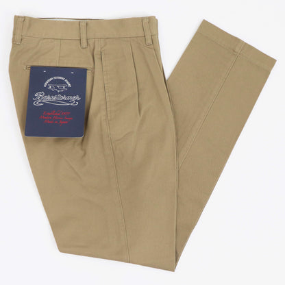 BARNSTORMER（バーンストーマー）2P DRESS CHINOS ツープリーツ ドレスチノパン 1002P【カーキ】国内正規品