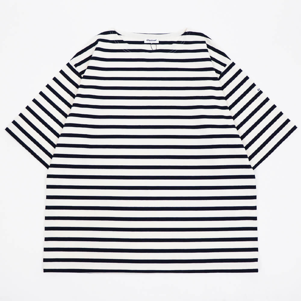ORCIVAL（オーシバル）半袖 ボーダーTシャツ【エクリュ×ネイビー】国内正規品