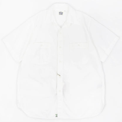 orSlow（オアスロウ）SHORT SLEEVE WHITE CHAMBRAY WORK SHIRT【ホワイト】国内正規品