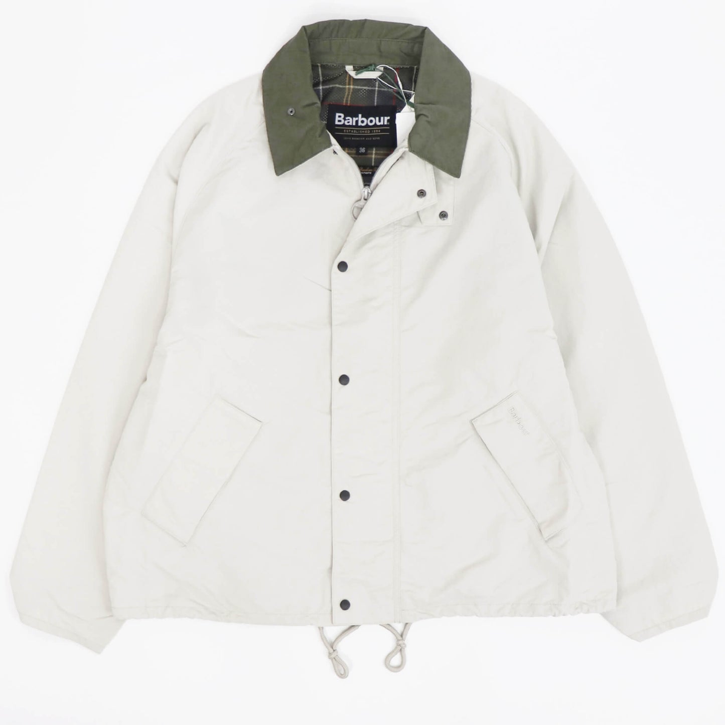 Barbour（バブアー）TRANSPORT / トランスポート ナイロンジャケット【ライトベージュ】国内正規品