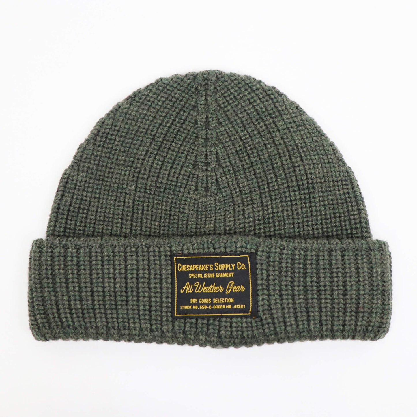 CHESAPEAKE’S（チェサピークス）ニットキャップ【オリーブ】国内正規品