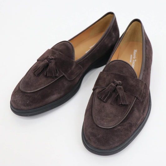 Manovie Toscane（マノヴィエトスカーネ）タッセルスエード スニーカー【ブラウン】国内正規品