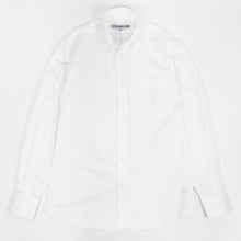 画像をギャラリービューアに読み込む, INDIVIDUALIZED SHIRTS（インディヴィジュアライズド シャツ）Giotto 別注 STANDARD FIT スタンダードフィット ボタンダウン コットンシャツ ナチュラルストレッチ【ホワイト】国内正規品
