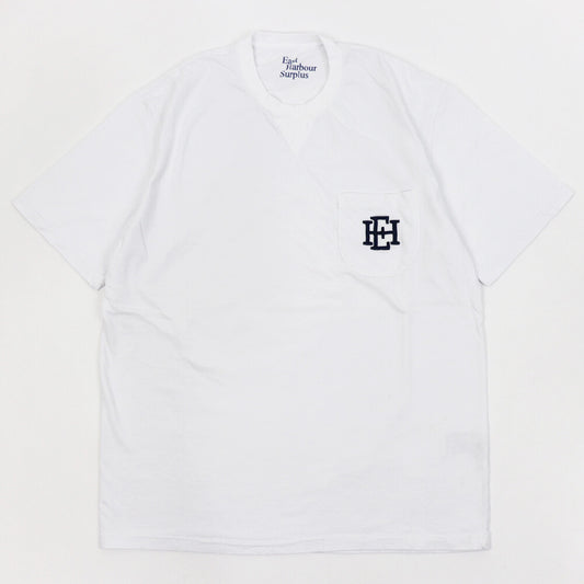 East Harbour Surplus（イースト ハーバー サープラス）コットン Tシャツ【ホワイト】国内正規品