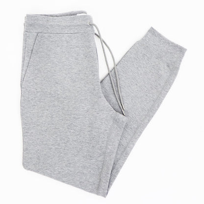 three dots（スリードッツ）stretch ponte ストレッチ ポンチ パンツ スウェットパンツ【グレー】国内正規品