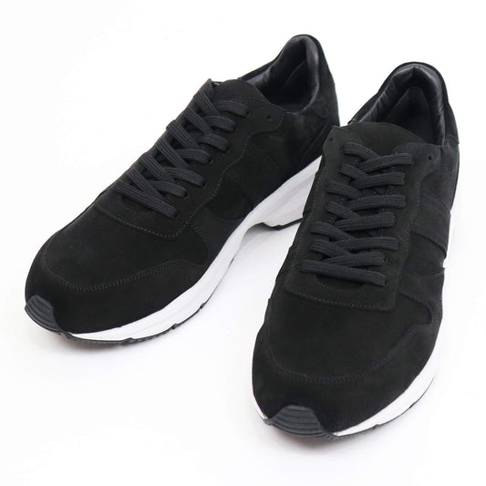 ＷＨ（ダブルエイチ）Giotto別注 ブラックスエードスニーカー【ブラック】国内正規品