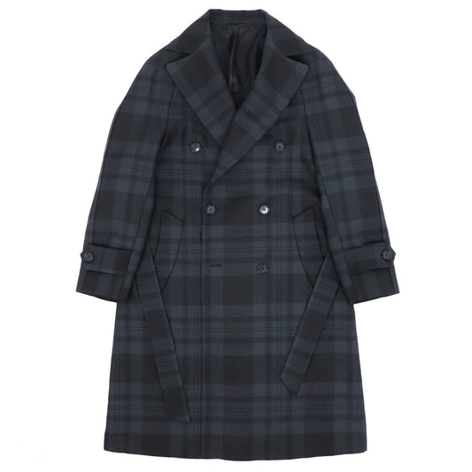 TITO ALLEGRETTO（ティト アレグレット）ベルテッド ダブル タータンチェック【ブラック系】国内正規品