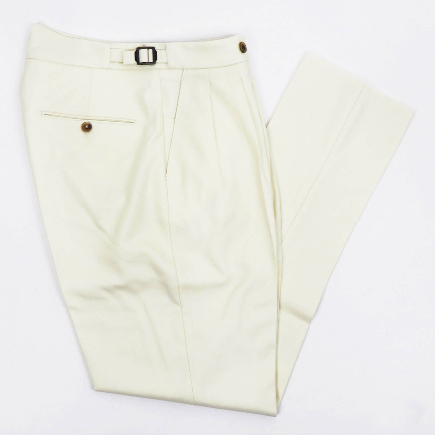 BERWICH（ベルウィッチ）SCOTCH / スコッチ 2プリーツパンツ【ホワイト】国内正規品