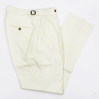 BERWICH（ベルウィッチ）SCOTCH / スコッチ 2プリーツパンツ【ホワイト】国内正規品