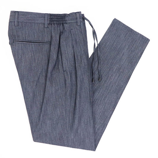 giabsarchivio（ジャブスアルキヴィオ）MASACCIO/R1 デニムライク イージーパンツ【インディゴ】国内正規品