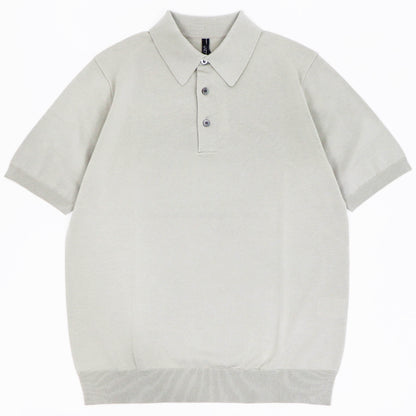 30/70（トレンタセッタンタ）コットン ニットポロ #4249【ベージュ】国内正規品