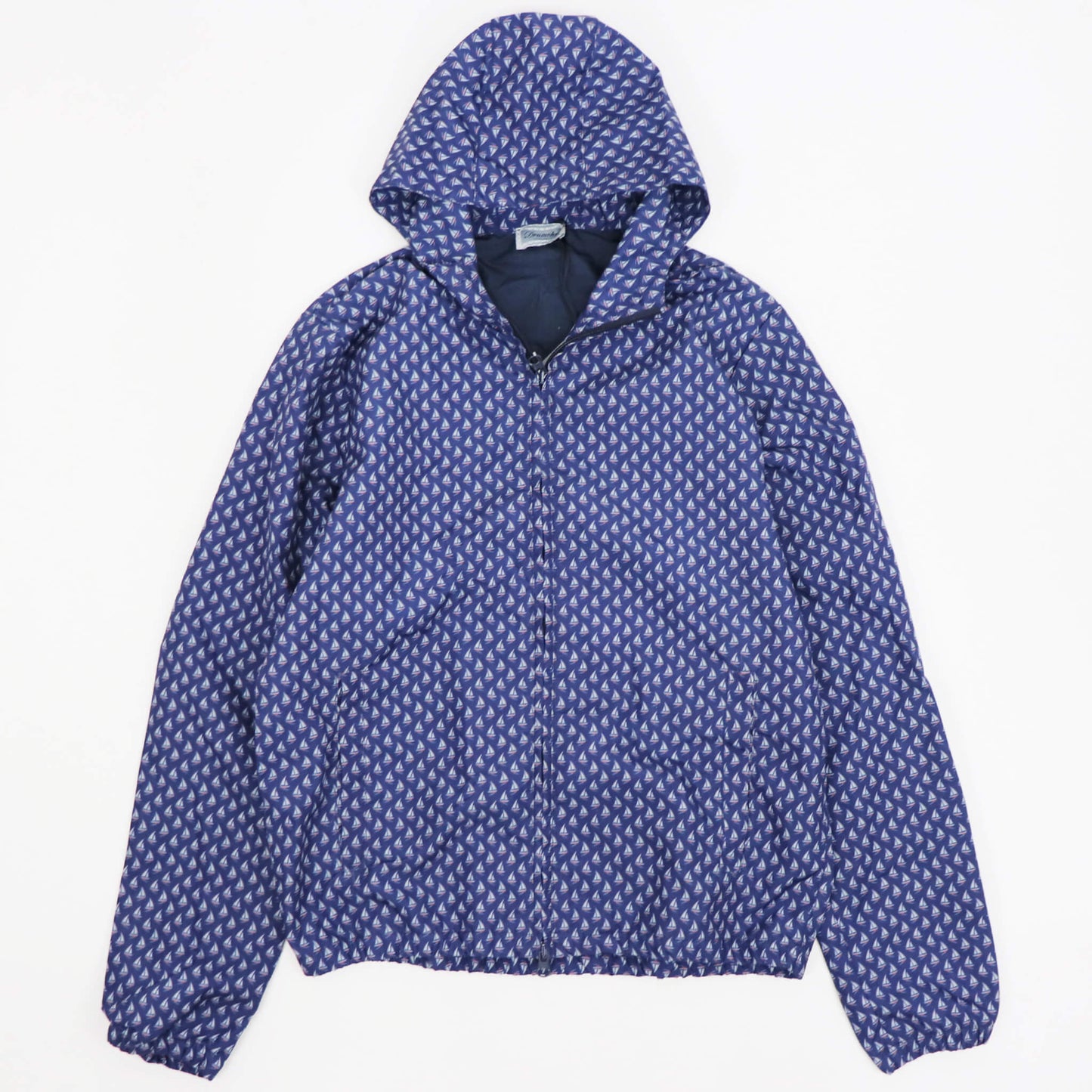 Drumohr（ドルモア）ヨット柄 ナイロンパーカ【ネイビー】国内正規品