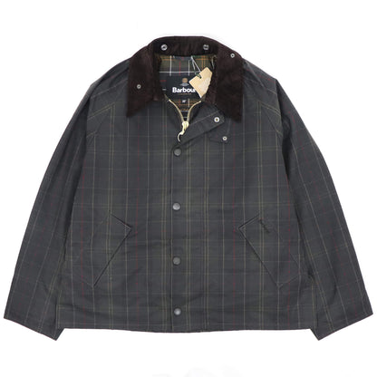 Barbour（バブアー）Tartan Transport Wax Jacket【オリーブ】国内正規品