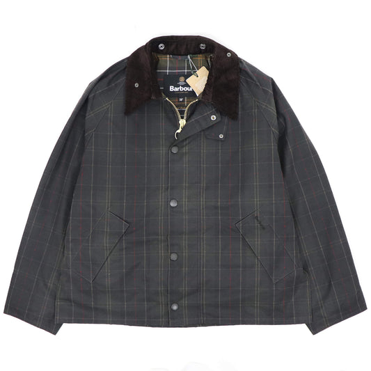 Barbour（バブアー）Tartan Transport Wax Jacket【オリーブ】国内正規品