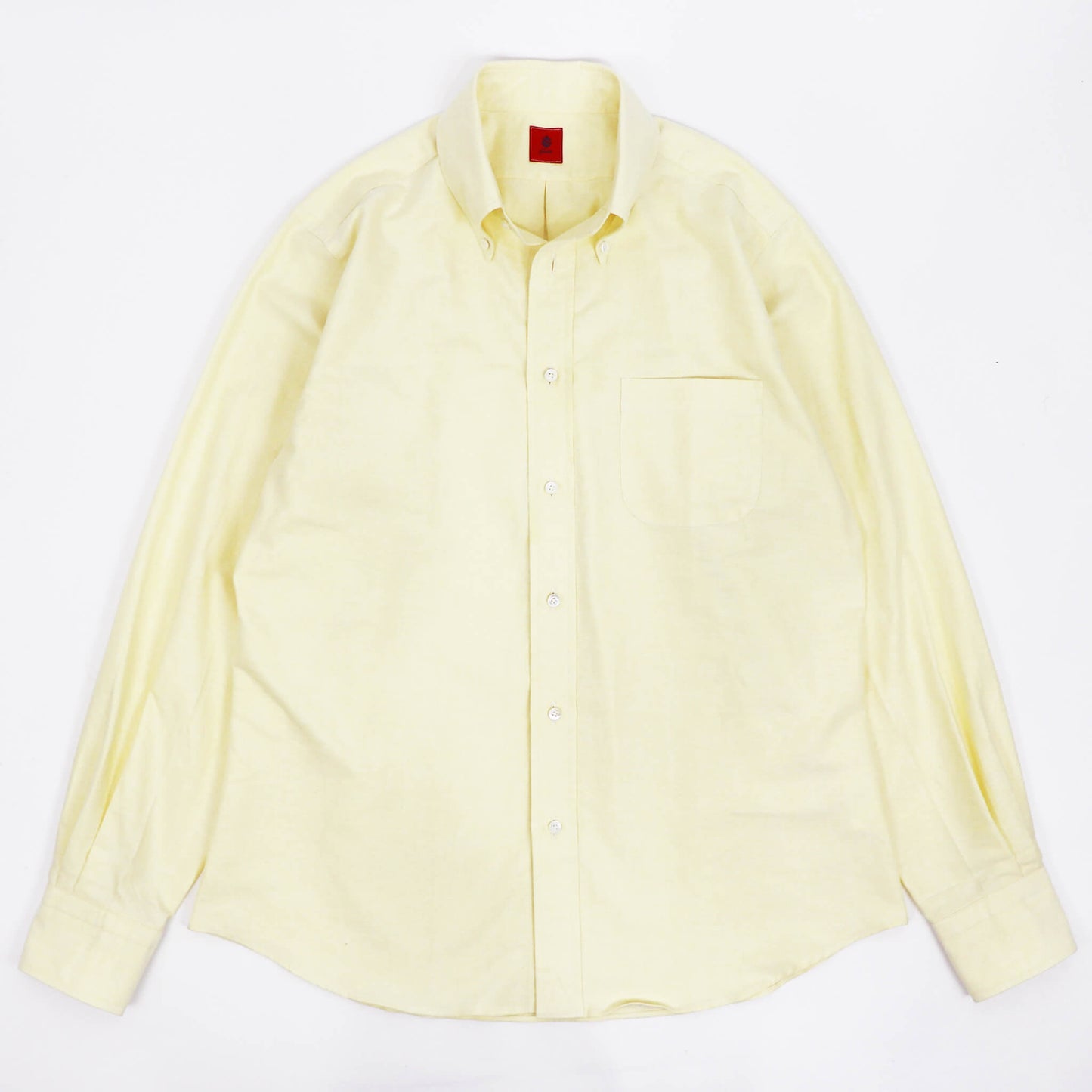 Giotto（ジオット）オックスフォード ボタンダウン シャツ【イエロー】国内正規品