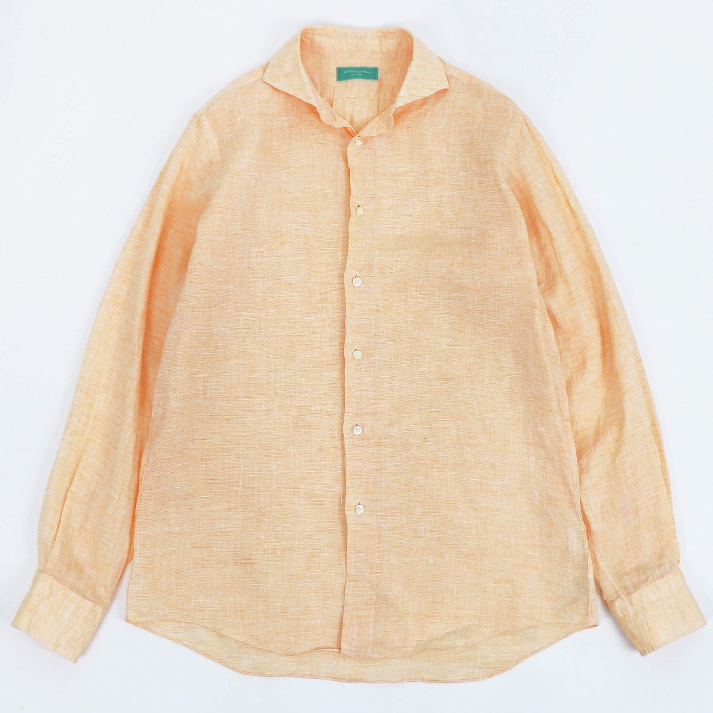 Giotto（ジオット）ANTONELLA Napoli リネンシャツ【オレンジ】国内正規品