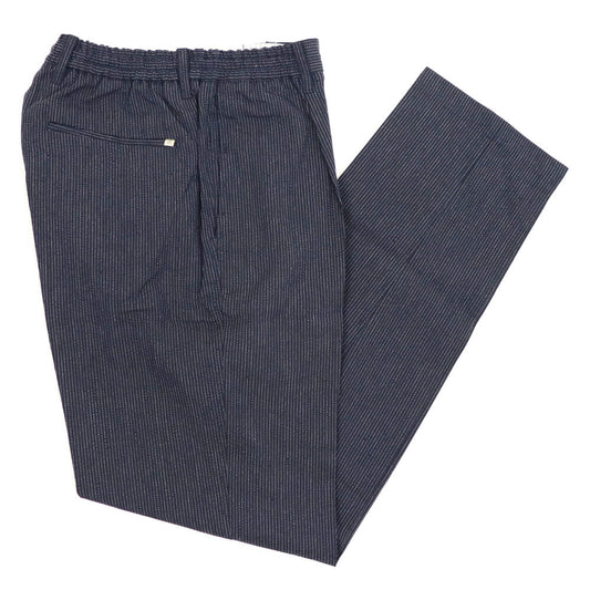 COLONY CLOTHING（コロニークロージング）ワンプリーツイージートラウザーズ ネイビーピンストライプ【ネイビー】国内正規品