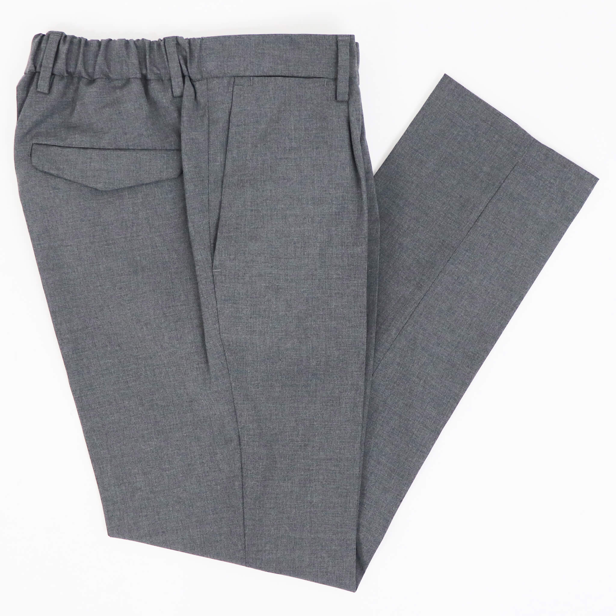 DEVORE Incipit◇46◇ウール フラノ スラックス パンツ