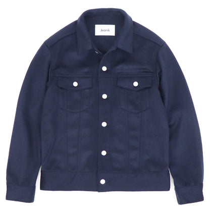 Jeanik（ジーニック）ウールカシミア ジャケット 3rdタイプ【ネイビー】国内正規品