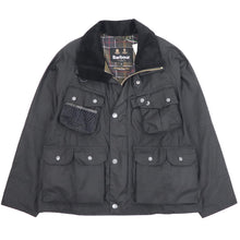 画像をギャラリービューアに読み込む, Barbour（バブアー）Dryfly （ドライフライ）Wax Jacket【ブラック】国内正規品
