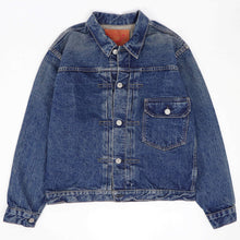 画像をギャラリービューアに読み込む, orSlow（オアスロウ）TYPE1 PLEATED FRONT DENIM BROUSE 03-6011 デニムトラッカージャケット【YEAR WASH】国内正規品
