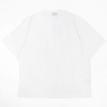 handvaerk（ハンドバーク）クルーネック ポケット付き Tシャツ【ホワイト】国内正規品