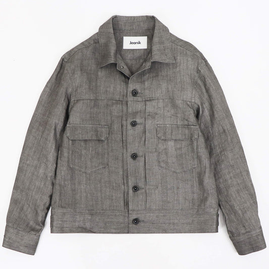 Jeanik（ジーニック）リネン ワンウォッシュ 2ndタイプ【グレー】国内正規品