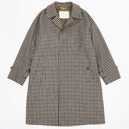 MACKINTOSH（マッキントッシュ）BELFORD / バルカラーコート ガンクラブチェック【ブラウン系】国内正規品