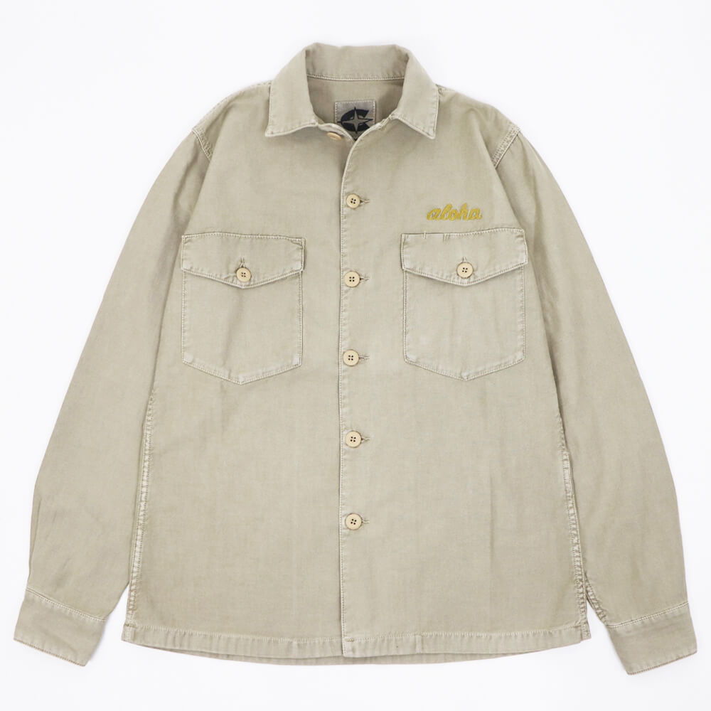CHESAPEAKE’S（チェサピークス）ユーティリティーシャツ【サンド】国内正規品