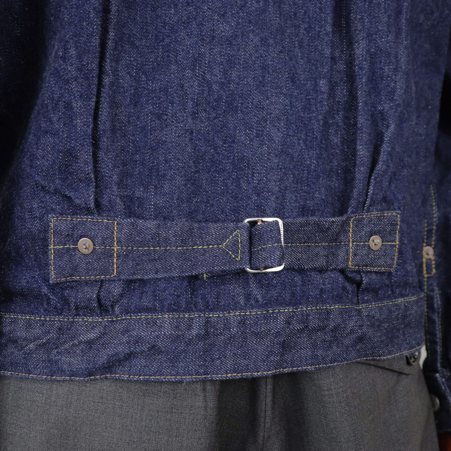 orSlow（オアスロウ）TYPE1 PLEATED FRONT DENIM BROUSE 03-6011 デニムトラッカージャケット【DENIM ONE WASH】国内正規品