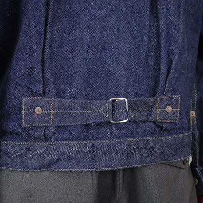 orSlow（オアスロウ）TYPE1 PLEATED FRONT DENIM BROUSE 03-6011 デニムトラッカージャケット【DENIM ONE WASH】国内正規品