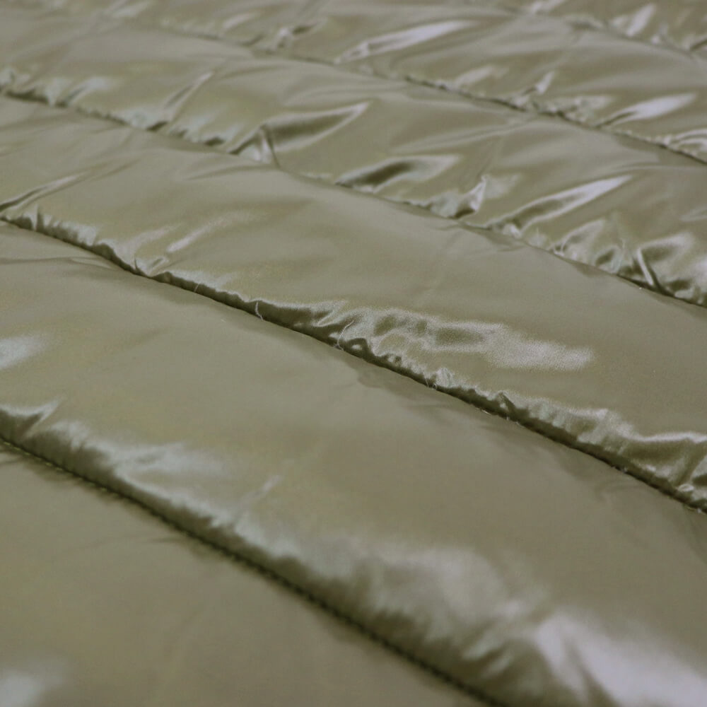 HERNO（ヘルノ）Resort ライダース ナイロン ウルトラライト ダウンブルゾン【カーキ】国内正規品