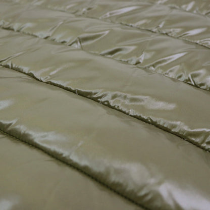 HERNO（ヘルノ）Resort ライダース ナイロン ウルトラライト ダウンブルゾン【カーキ】国内正規品