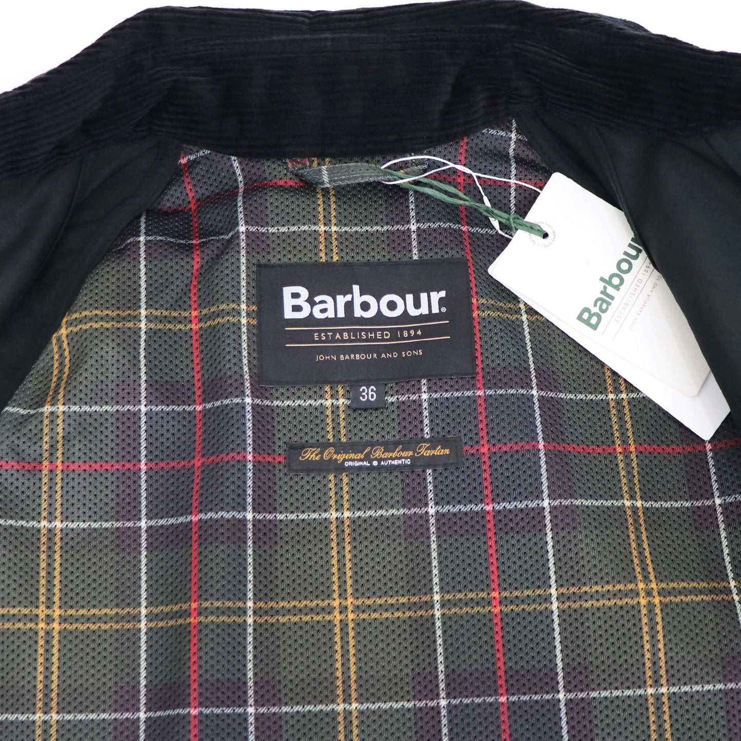 Barbour（バブアー）BORROWDALE / ボロウデイル ピーチスキン ショート ブルゾン【ブラック】国内正規品