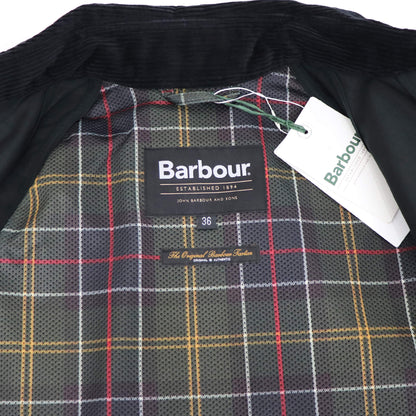 Barbour（バブアー）BORROWDALE / ボロウデイル ピーチスキン ショート ブルゾン【ブラック】国内正規品