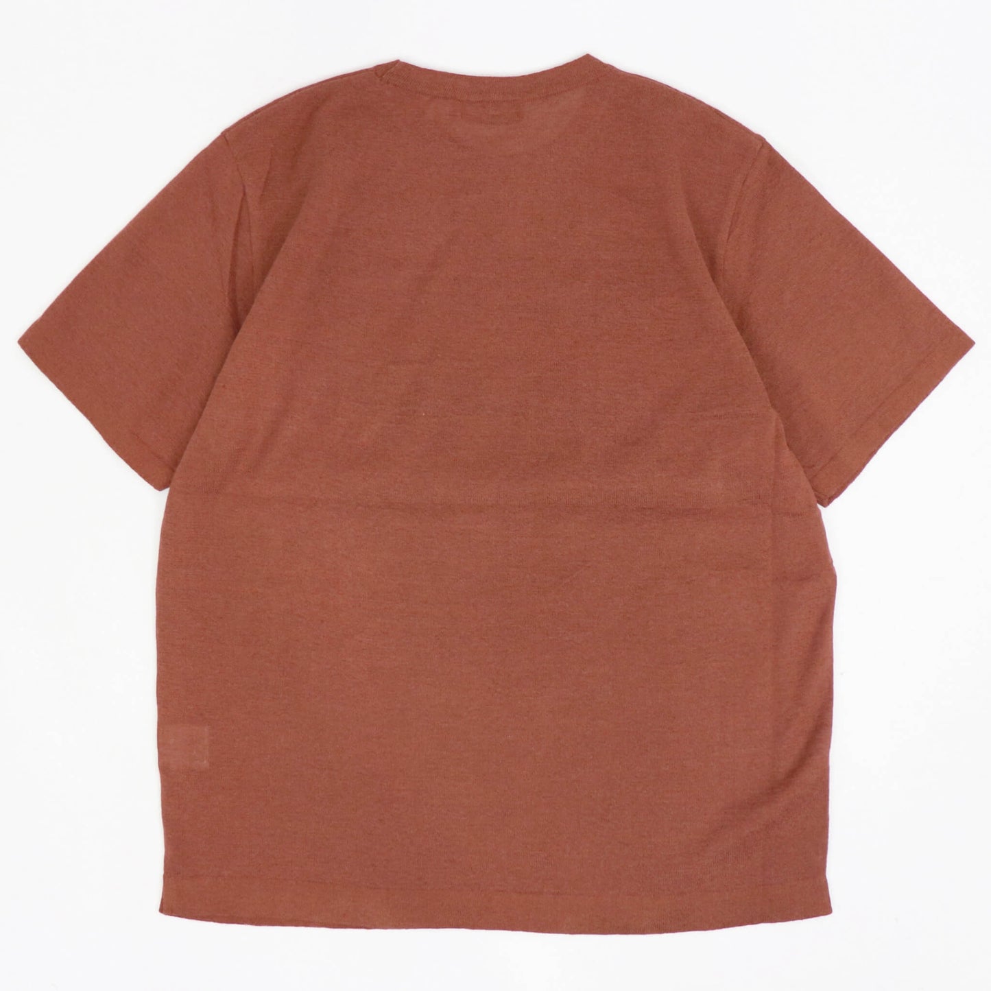 Vandori（ヴァンドリ）リネンコットン CHILL レタードTシャツ【テラコッタ】国内正規品