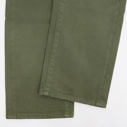 YCHAI（イカイ）EDMUNDO / エドモンド 製品染め ストレッチ コットンパンツ【ミリタリーグリーン】国内正規品