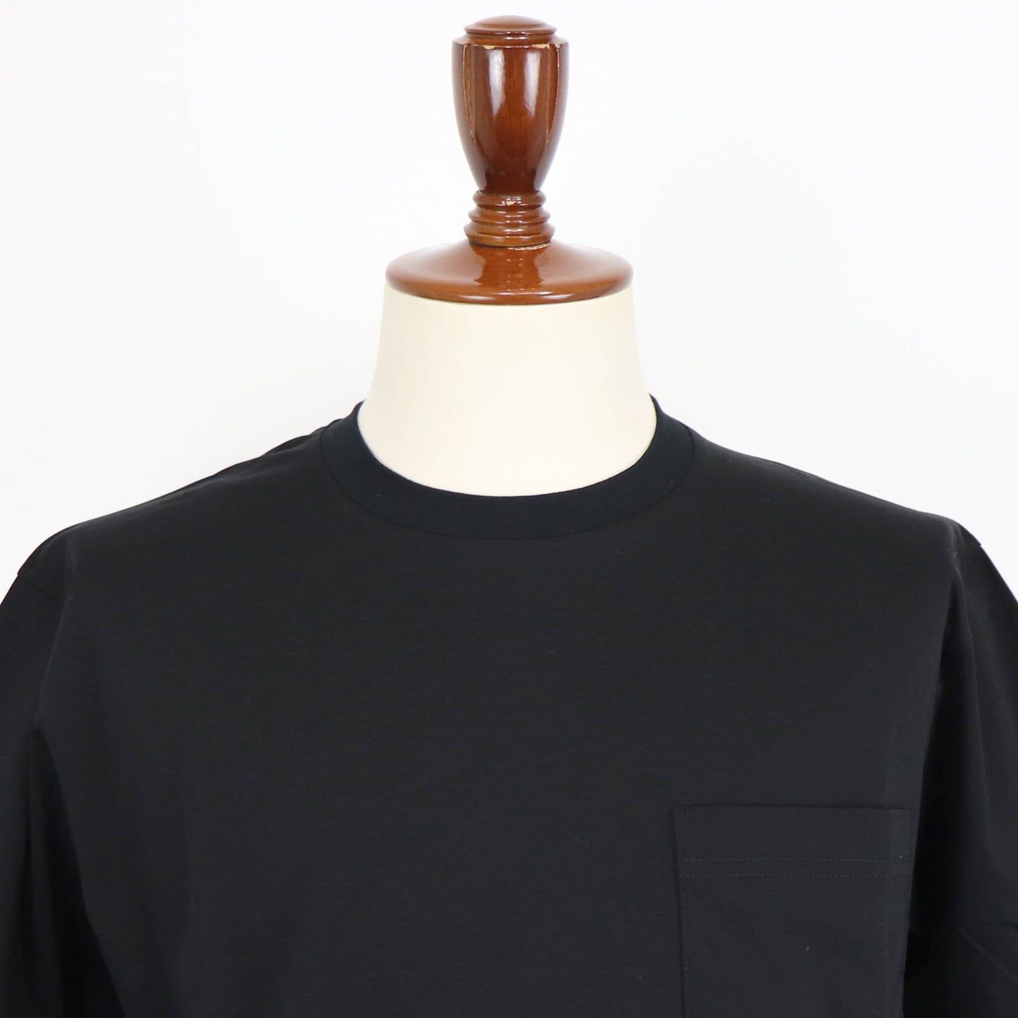 COLONY CLOTHING（コロニークロージング）クルーネック ポケット コットンTシャツ【ブラック】国内正規品