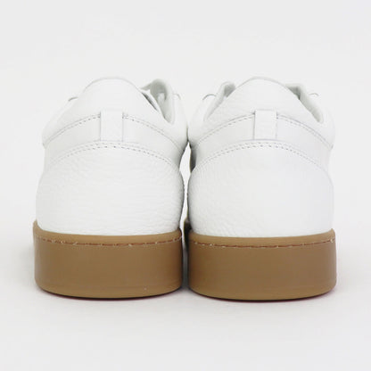 MIKE（マイク）DON’T DO IT ローカット レースアップ レザースニーカー【ホワイト×ゴムソール】国内正規品