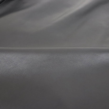 CINQUANTA（チンクワンタ）STAND COLLAR SINGLE RIDERS スタンドカラー シングル ライダース ジャケット シルバージップ【ブラック】国内正規品