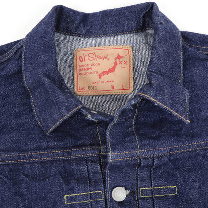 orSlow（オアスロウ）TYPE1 PLEATED FRONT DENIM BROUSE 03-6011 デニムトラッカージャケット【DENIM ONE WASH】国内正規品