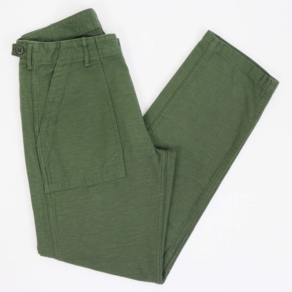 orSlow（オアスロウ）SLIM FIT FATIGUE PANTS スリム フィット ファティーグ パンツ【グリーン】国内正規品