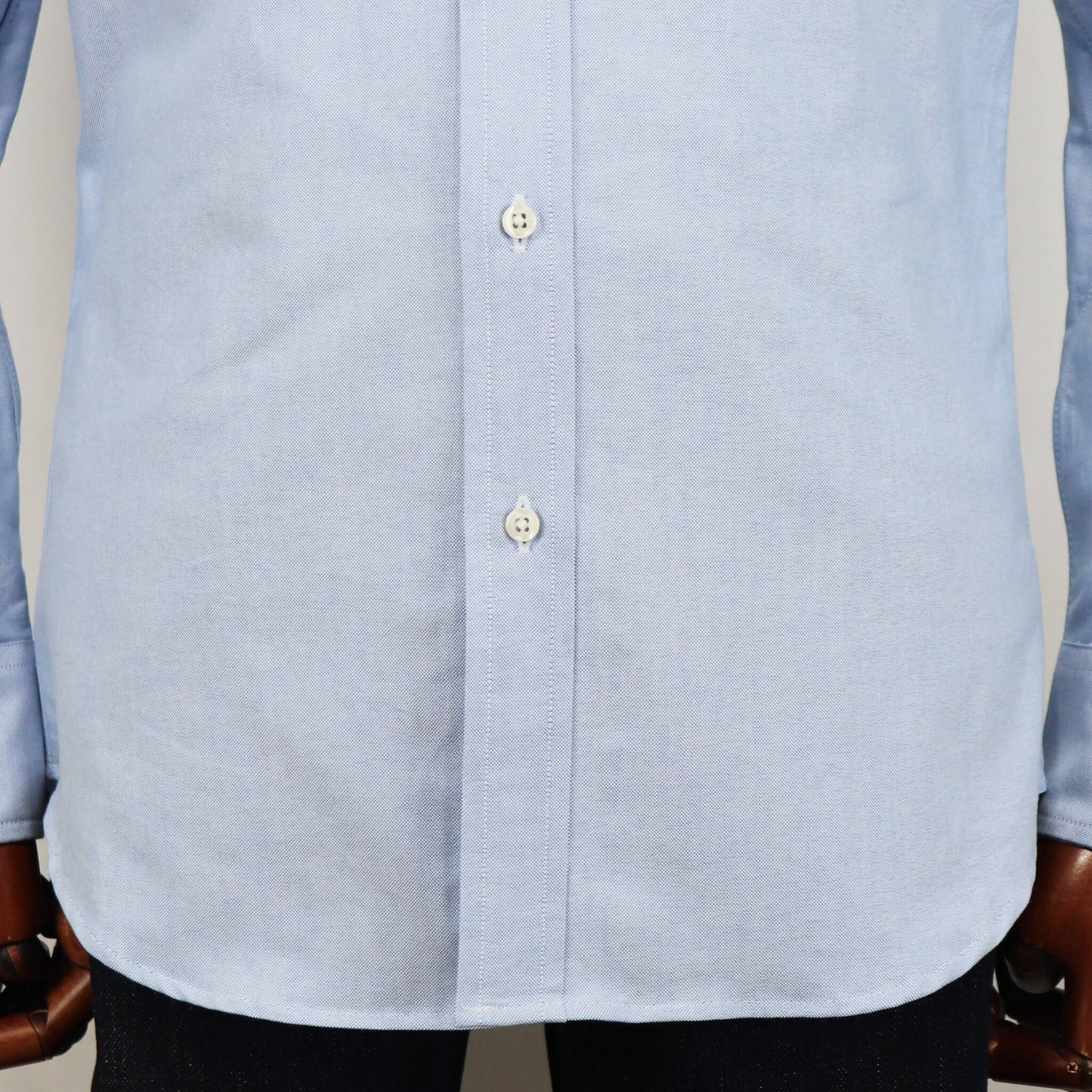 INDIVIDUALIZED SHIRTS（インディヴィジュアライズド シャツ）Giotto 別注 STANDARD FIT スタンダードフィット ボタンダウン コットン オックスフォードシャツ【サックス】国内正規品