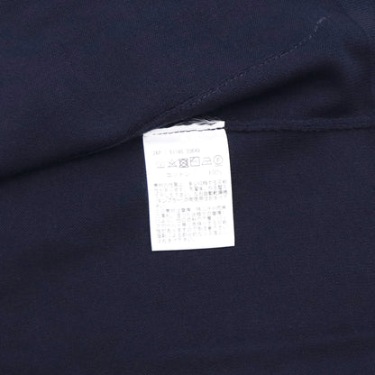 GRAN SASSO（グランサッソ）ボタンレスカーディガン コットン【ネイビー】国内正規品