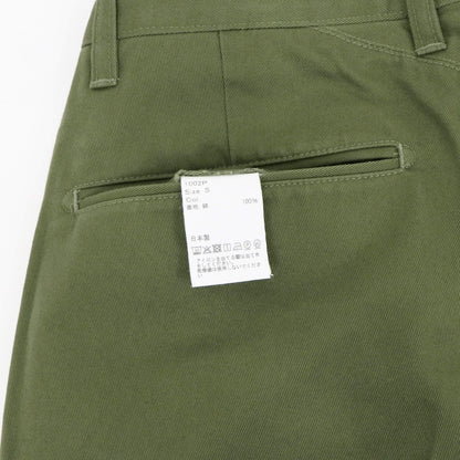 BARNSTORMER（バーンストーマー）2P DRESS CHINOS ツープリーツ ドレスチノパン 1002P【オリーブ】国内正規品