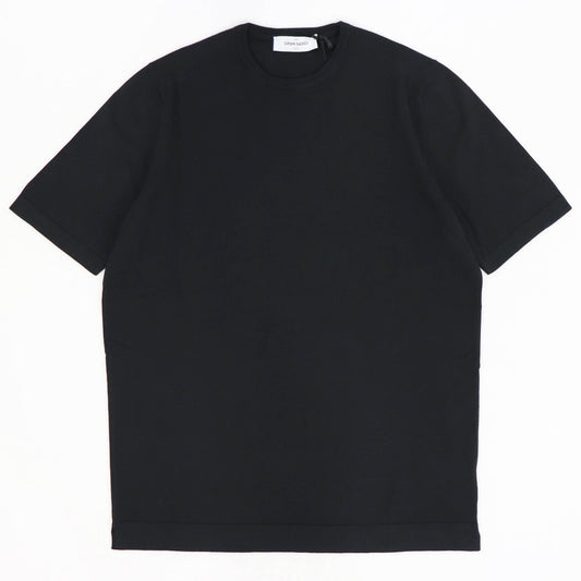 GRAN SASSO（グランサッソ）ソフトコットンニット 12ゲージ【ブラック】国内正規品