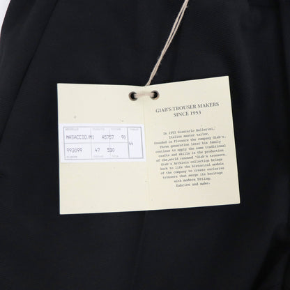 giabsarchivio（ジャブスアルキヴィオ）MASACCIO / マサッチョ カルゼジャージ【ブラック】国内正規品